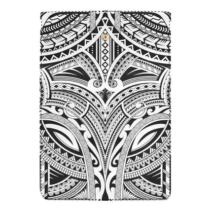 Maori Pattern Print Design 06 Women's Trifold Wallet