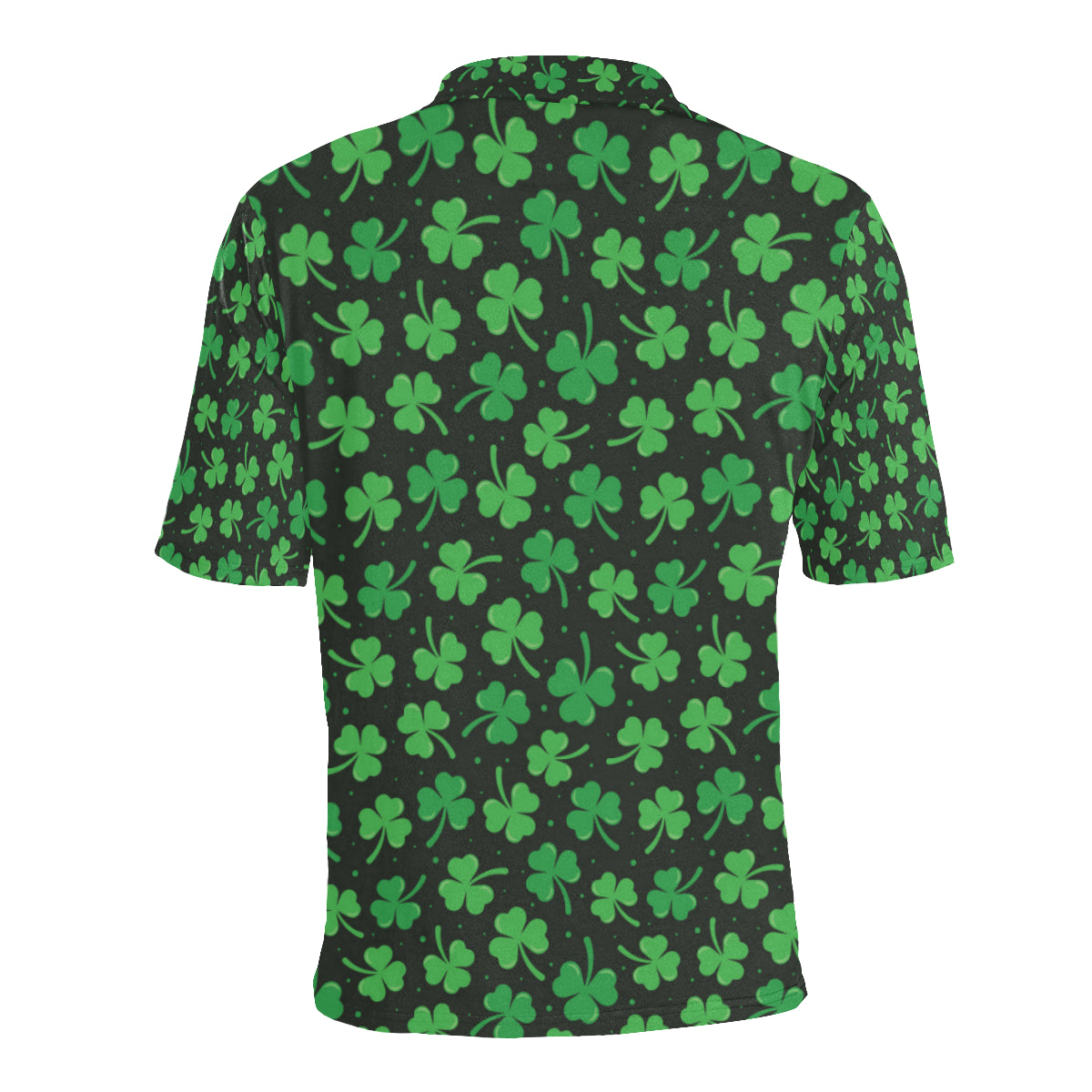 Clover  Pattern Print Design 04 Men Polo Shirt