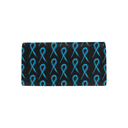 Prostate cancer Pattern Print Design A02 Women's Trifold Wallet