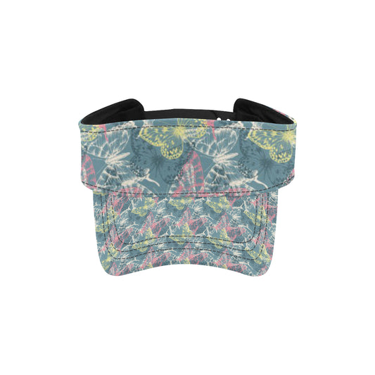 Butterfly Pattern Print Design 01 Unisex Sun Visor
