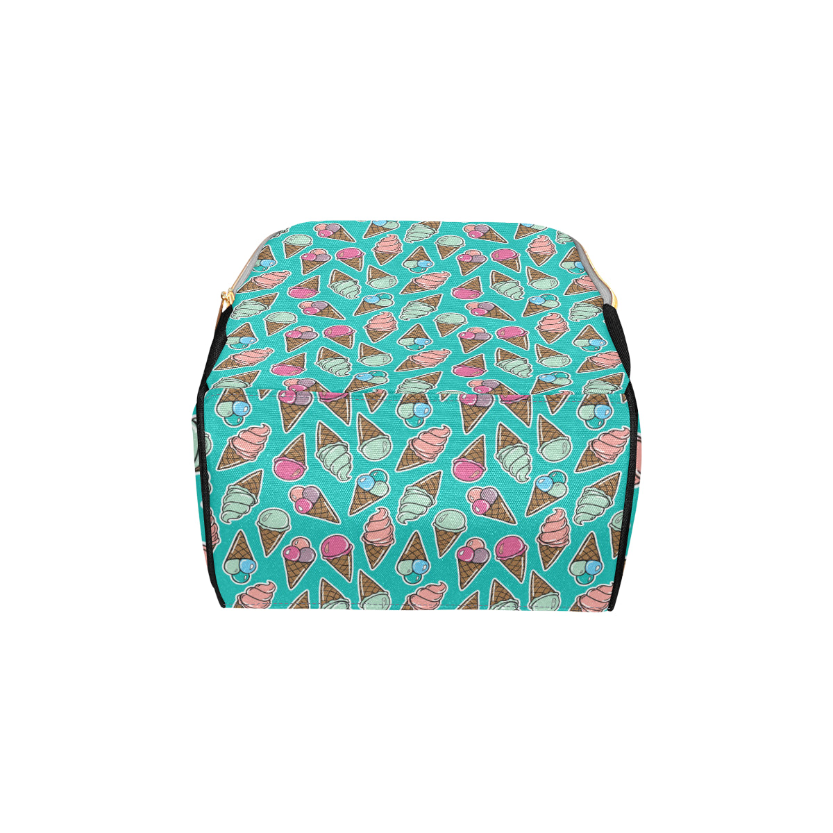 Ice Cream Pattern Print Design IC01 Diaper Bag Backpack