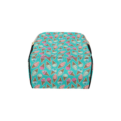 Ice Cream Pattern Print Design IC01 Diaper Bag Backpack