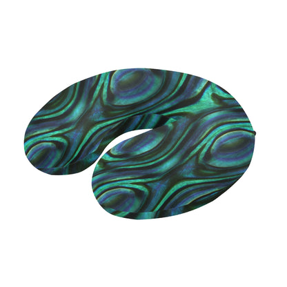 Abalone Pattern Print Design 01 U-Shaped Travel Neck Pillow