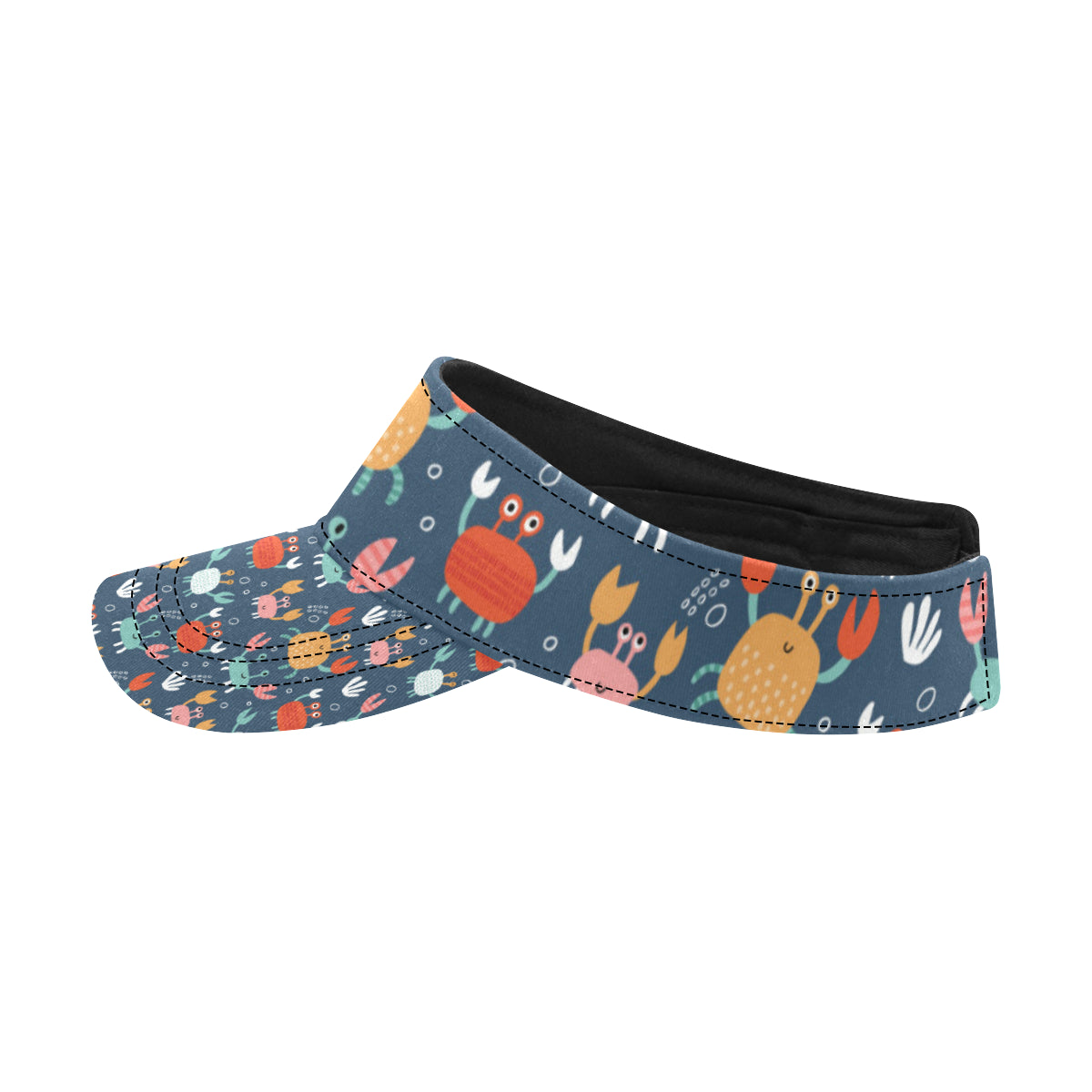 Crab Pattern Print Design 05 Unisex Sun Visor
