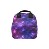 Celestial Purple Blue Galaxy Insulated Lunch Bag