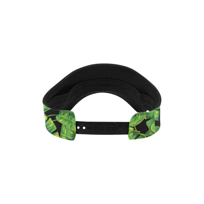 Banana Leaf Pattern Print Design 03 Unisex Sun Visor