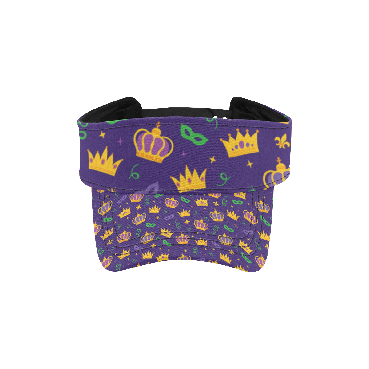 Mardi Gras Pattern Print Design 03 Unisex Sun Visor