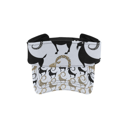 Goat Pattern Print Design 03 Unisex Sun Visor