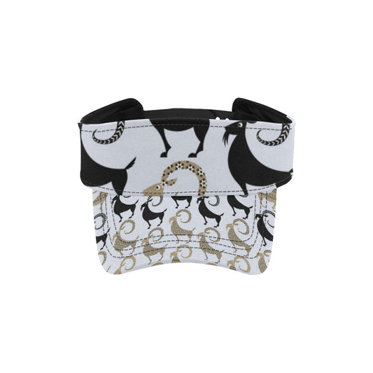 Goat Pattern Print Design 03 Unisex Sun Visor