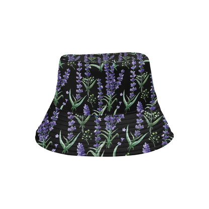 Lavender Pattern Print Design LV01 Unisex Bucket Hat