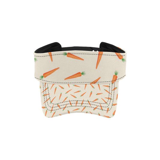Carrot Pattern Print Design 07 Unisex Sun Visor
