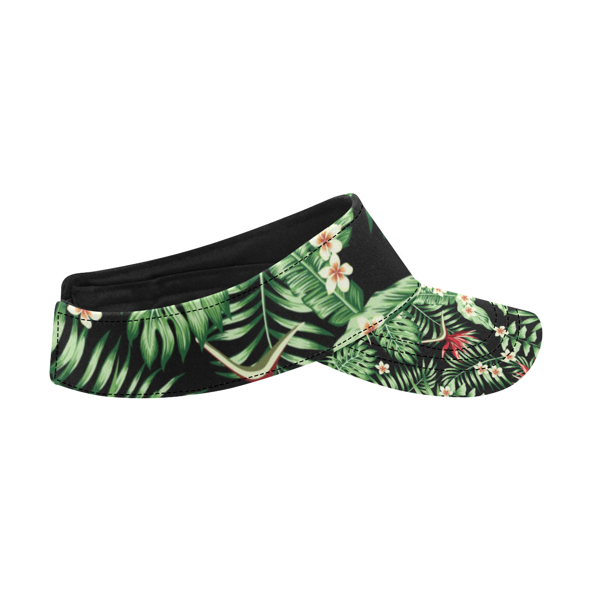 Bird Of Paradise Pattern Print Design BOP05 Unisex Sun Visor