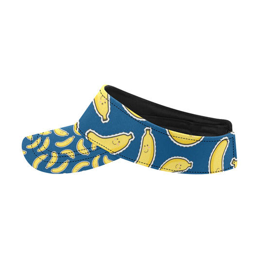 Banana Pattern Print Design BA03 Unisex Sun Visor