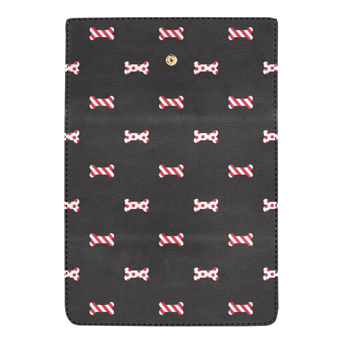 Dog Bone Pattern Print Design 04 Women's Trifold Wallet