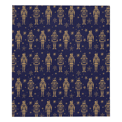 Nutcracker Pattern Print Design A05 Premium Quilt