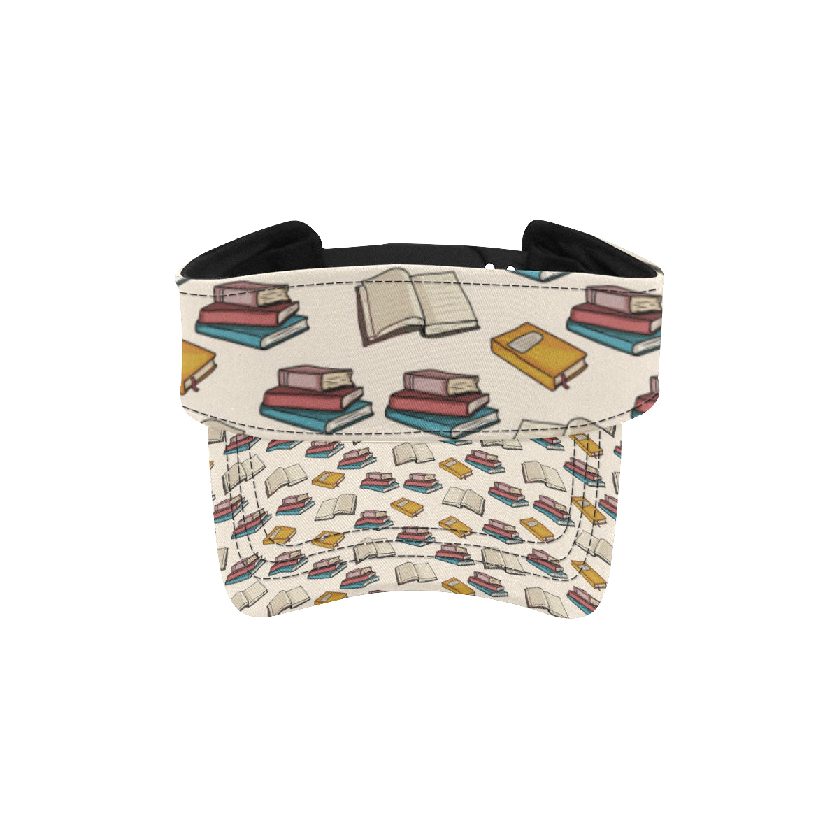 Book Pattern Print Design 04 Unisex Sun Visor