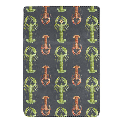 Lobster Pattern Print Design 01 Women's Trifold Wallet