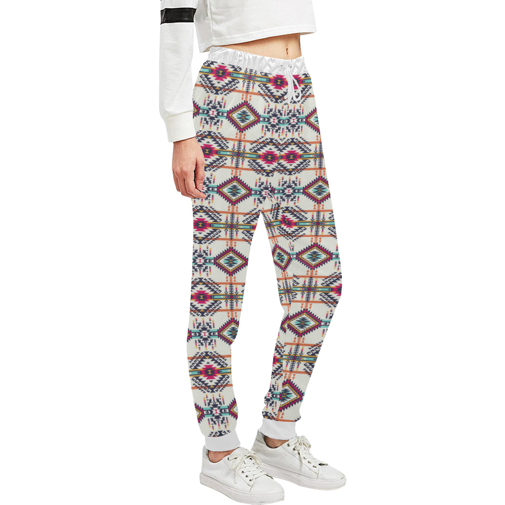 Indian Navajo Art Themed Design Print Unisex Sweatpants