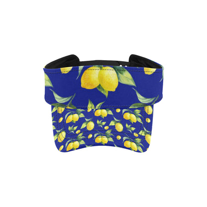 Lemon Pattern Print Design LM06 Unisex Sun Visor
