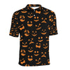 Halloween Pattern Print Design 02 Men Polo Shirt