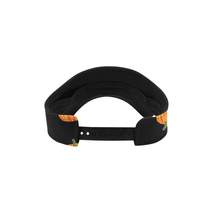 Pumpkin Pattern Print Design A05 Unisex Sun Visor