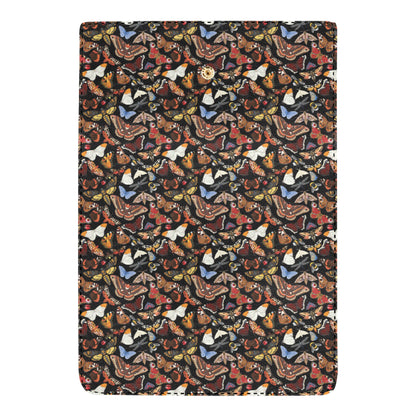 Butterfly Pattern Print Design 08 Women's Trifold Wallet
