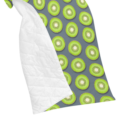Kiwi Pattern Print Design KW06 Premium Quilt