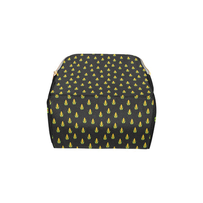 Corn Pattern Print Design 04 Diaper Bag Backpack