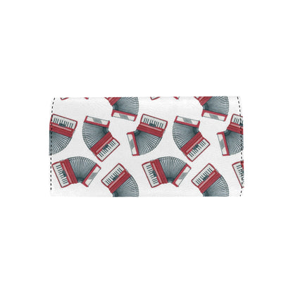 Accordion Pattern Print Design 03 Women's Trifold Wallet