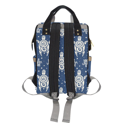 Sea Turtle Tribal Diaper Bag Backpack