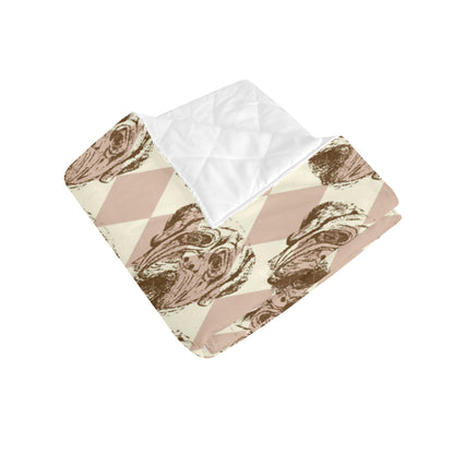 Mastiffs Pattern Print Design 01 Premium Quilt