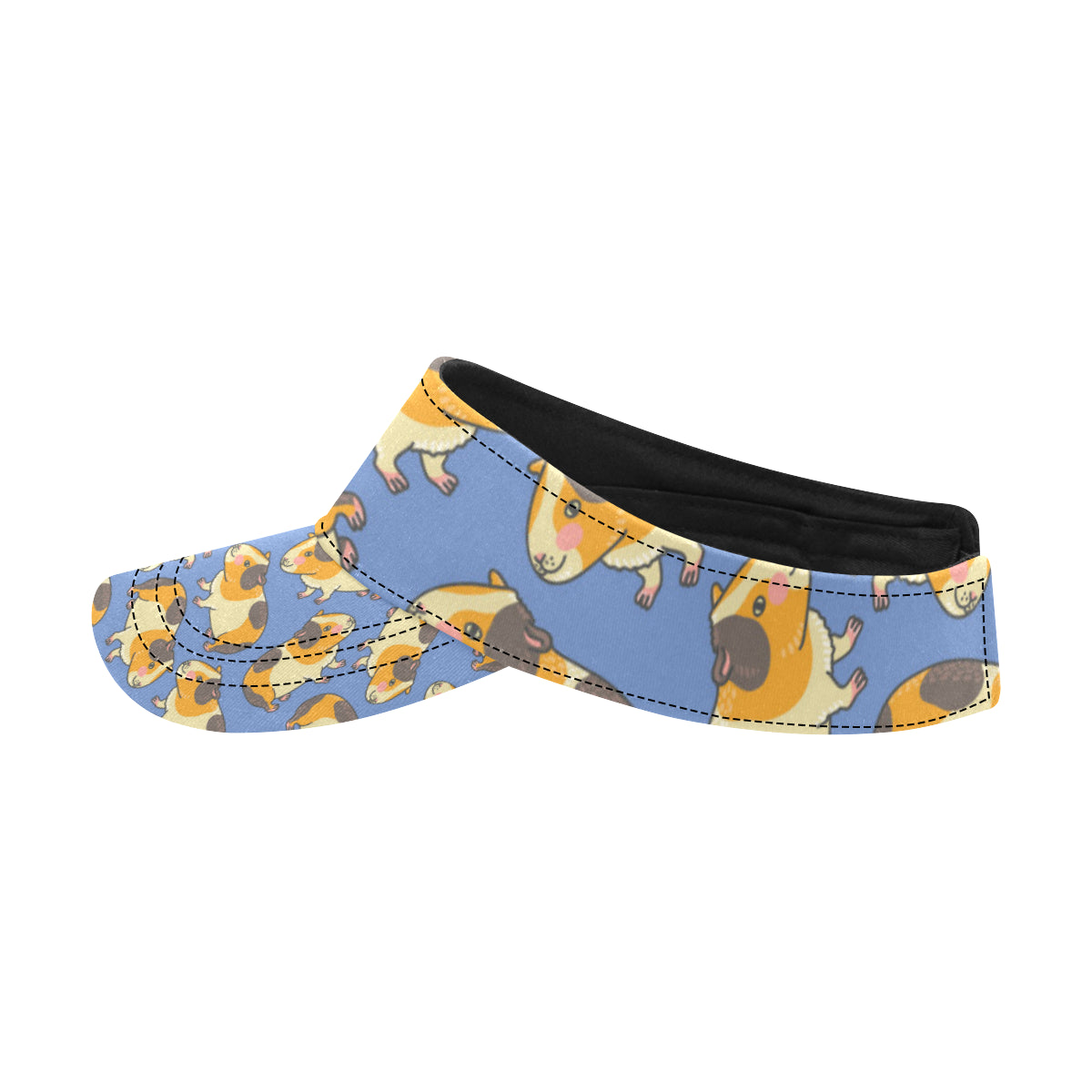 Guinea Pig Pattern Print Design 01 Unisex Sun Visor