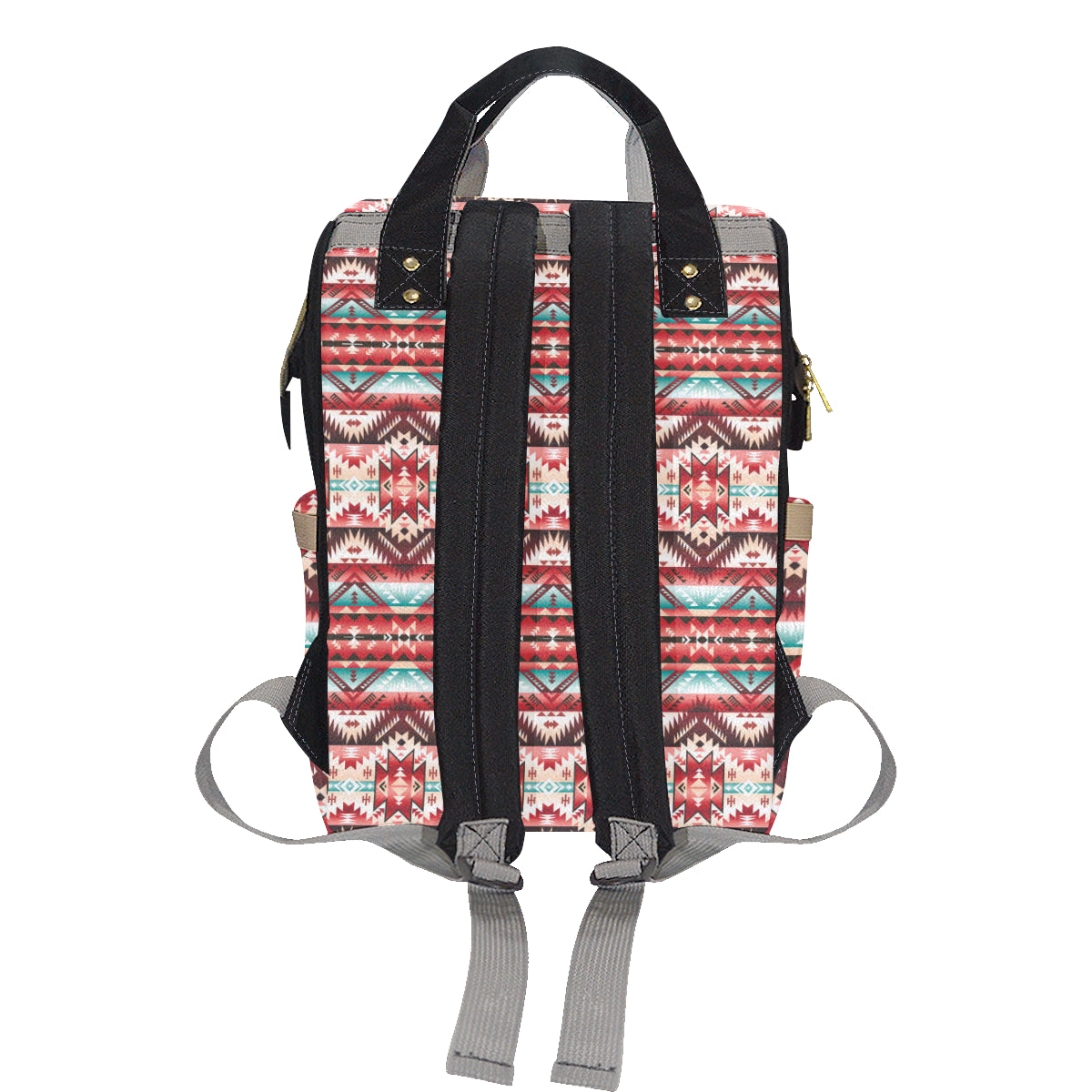 Aztec Western Style Print Pattern Diaper Bag Backpack