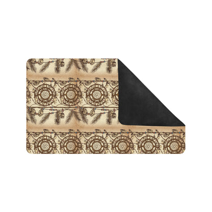 Dream catcher vintage native Rubber Doormat