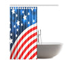 American flag Style Shower Curtain