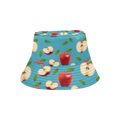 Apple Pattern Print Design AP012 Unisex Bucket Hat