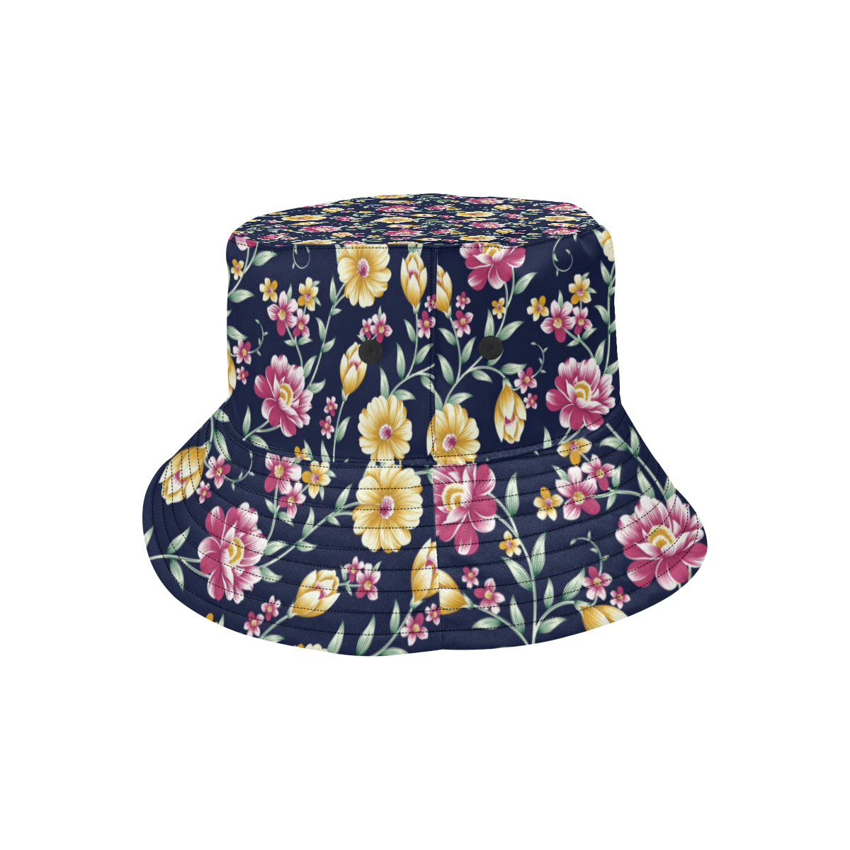 Gerberas Pattern Print Design GB03 Unisex Bucket Hat