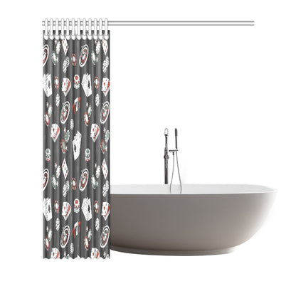 Casino Pattern Print Design 02 Shower Curtain