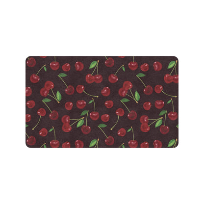 Cherry Fresh Pattern Rubber Doormat