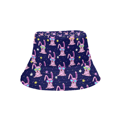 Rabbit Baby Pattern Print Design RB015 Unisex Bucket Hat