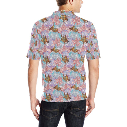 Christian Pattern Print Design 03 Men Polo Shirt