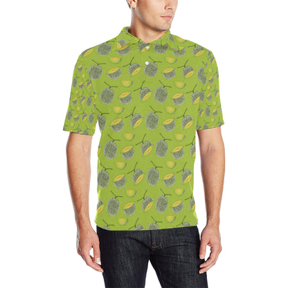 Cantaloupe Pattern Print Design 03 Men Polo Shirt