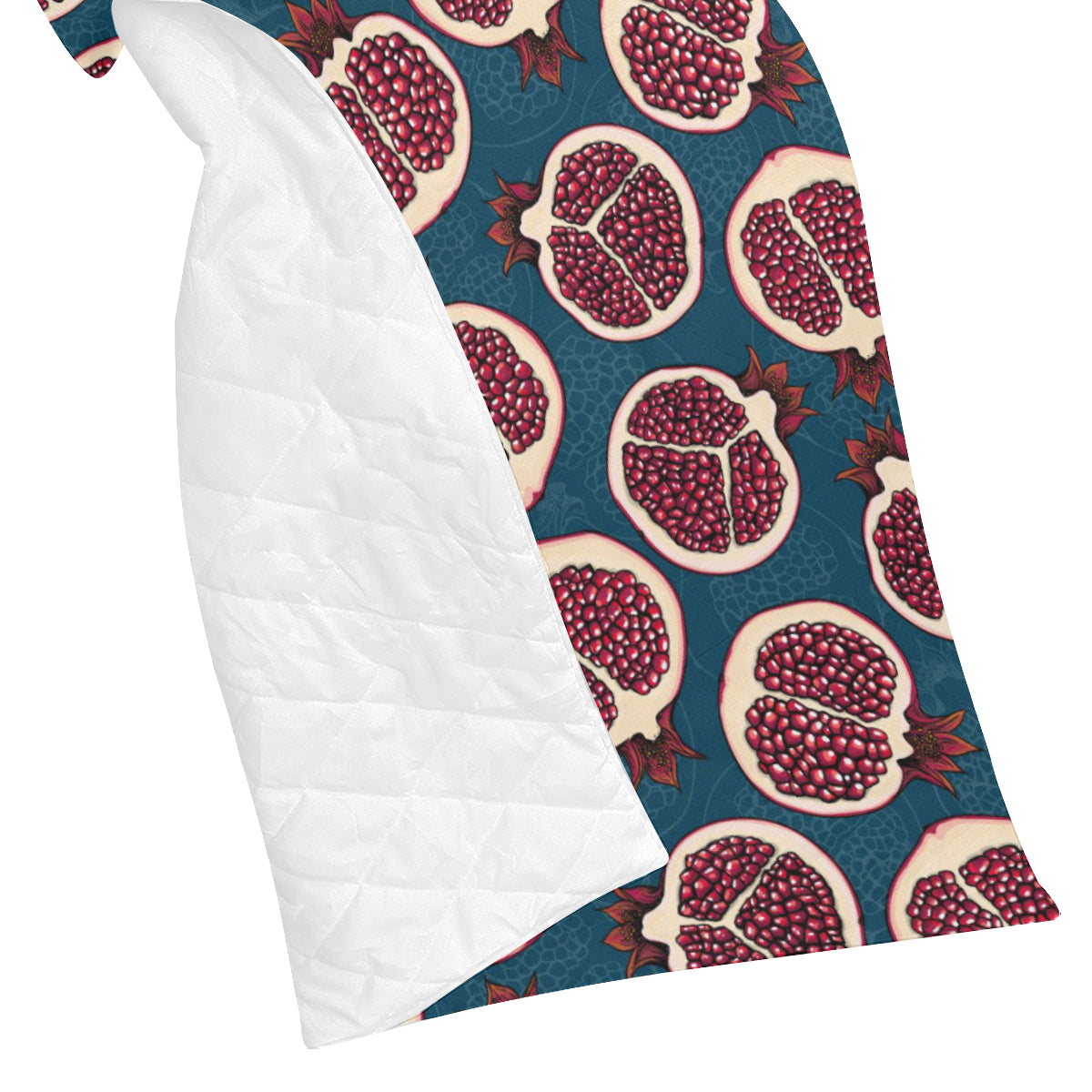 Pomegranate Pattern Print Design PG02 Premium Quilt