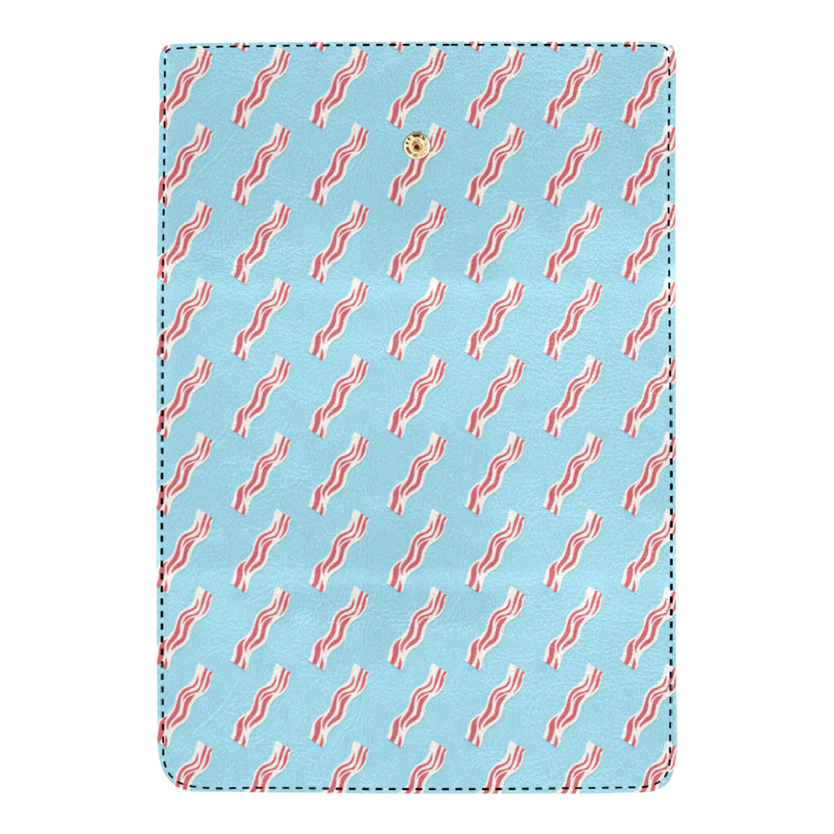 Bacon Pattern Print Design 03 Women's Trifold Wallet