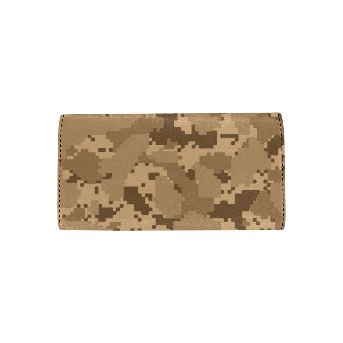 ACU Desert Digital Pattern Print Design 01 Women's Trifold Wallet