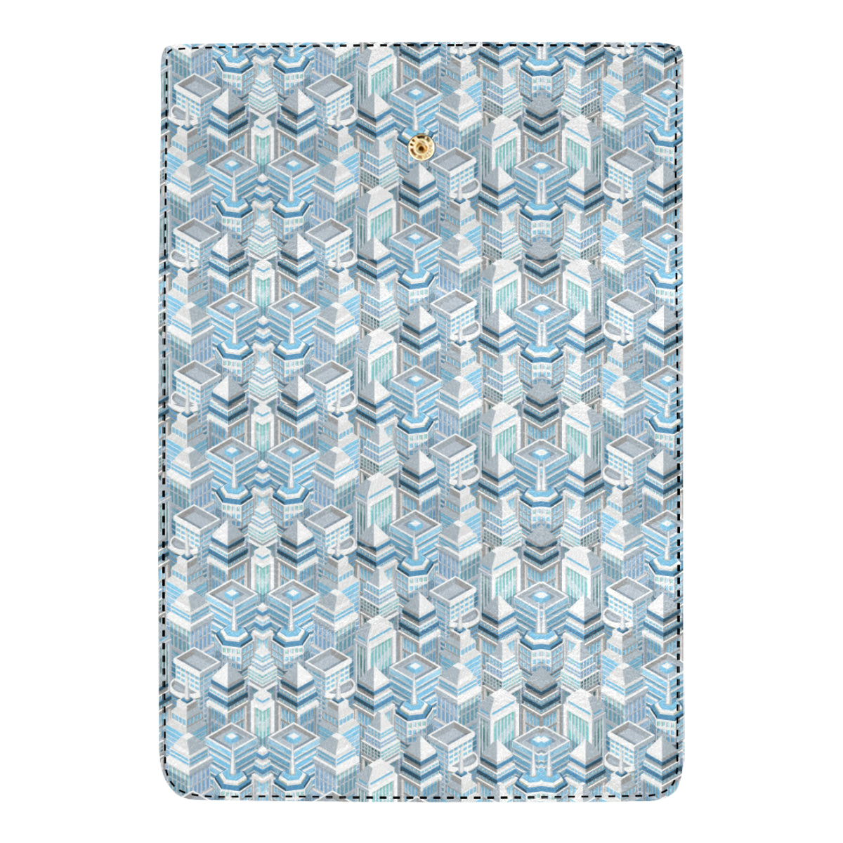 City  Pattern Print Design 03 Women's Trifold Wallet