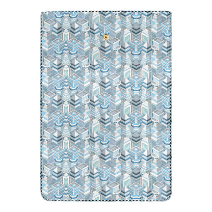 City  Pattern Print Design 03 Women's Trifold Wallet