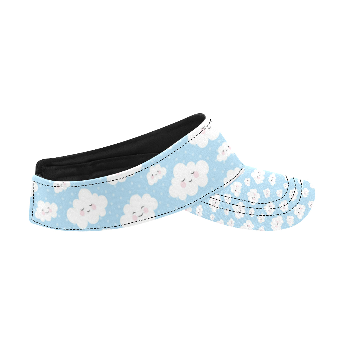 Cloud  Pattern Print Design 02 Unisex Sun Visor
