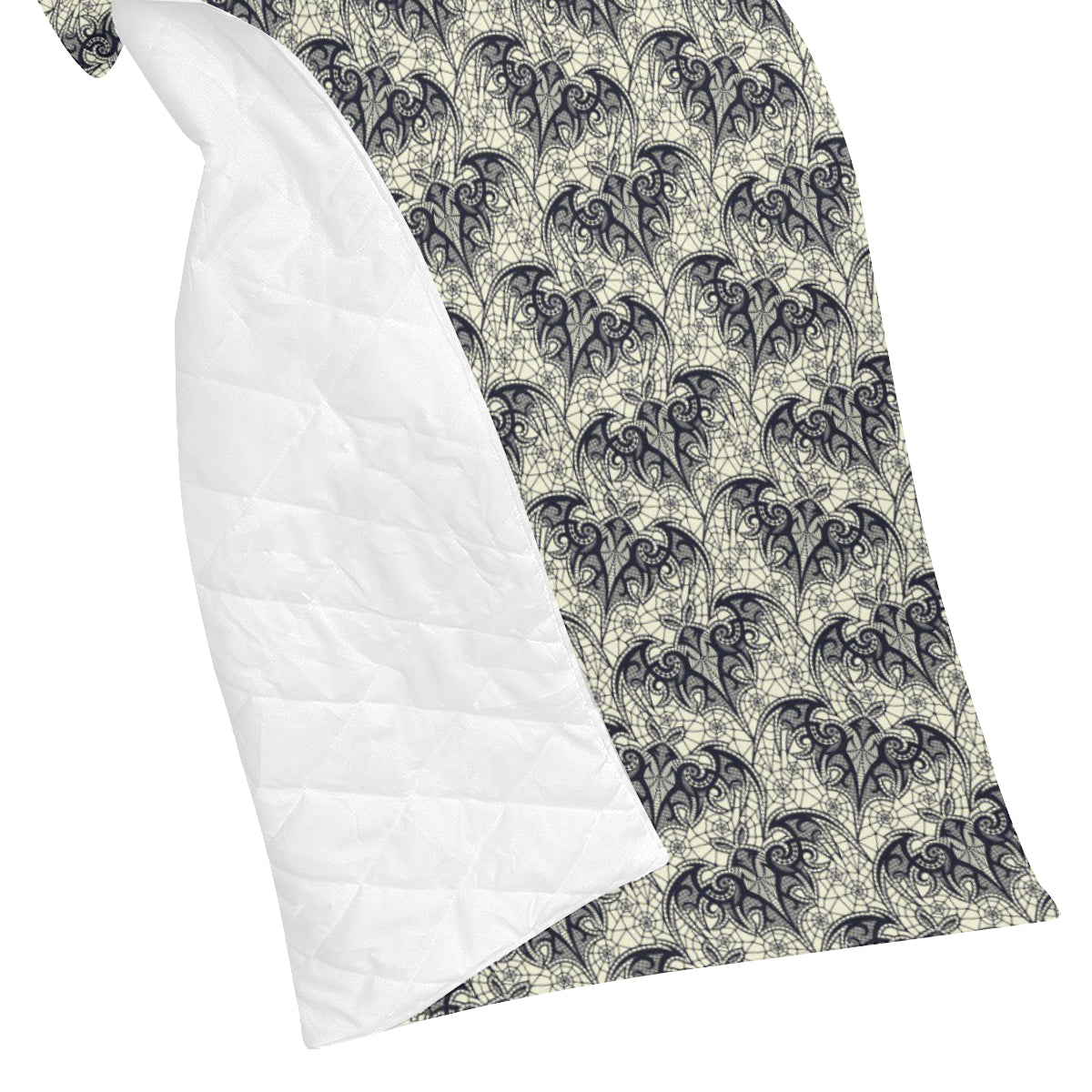 Bat Tribal Pattern Print Design 06 Premium Quilt