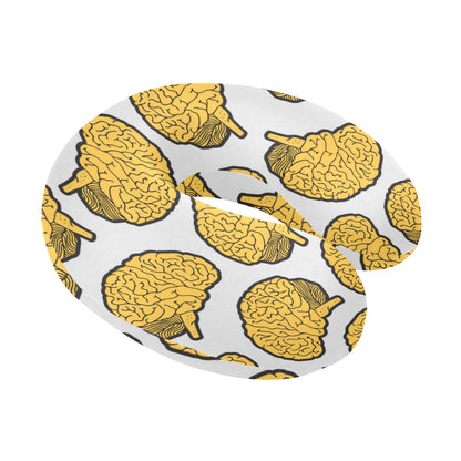 Psychology Pattern Print Design A01 U-Shaped Travel Neck Pillow